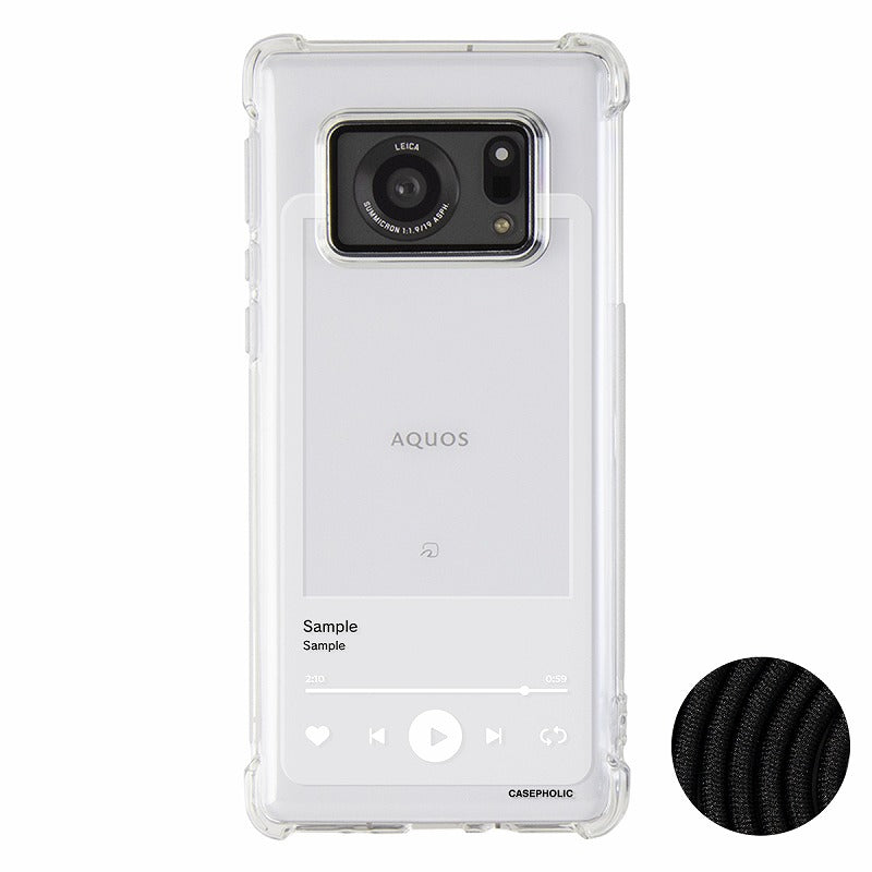 AQUOS スマホショルダー ケース