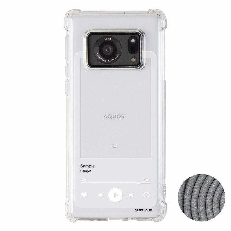 AQUOS スマホショルダー ケース