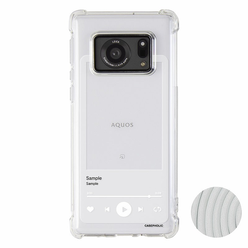 AQUOS スマホショルダー ケース