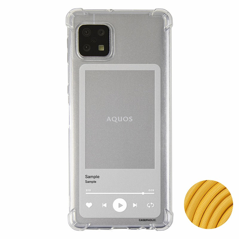 AQUOS スマホショルダー ケース