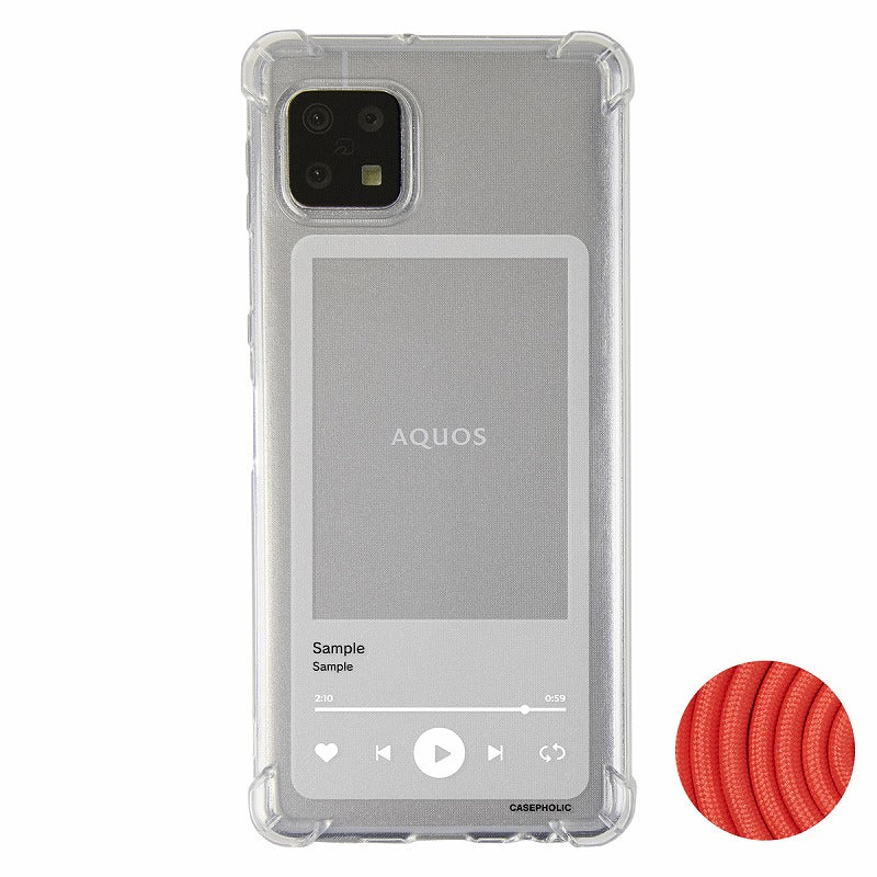 AQUOS スマホショルダー ケース