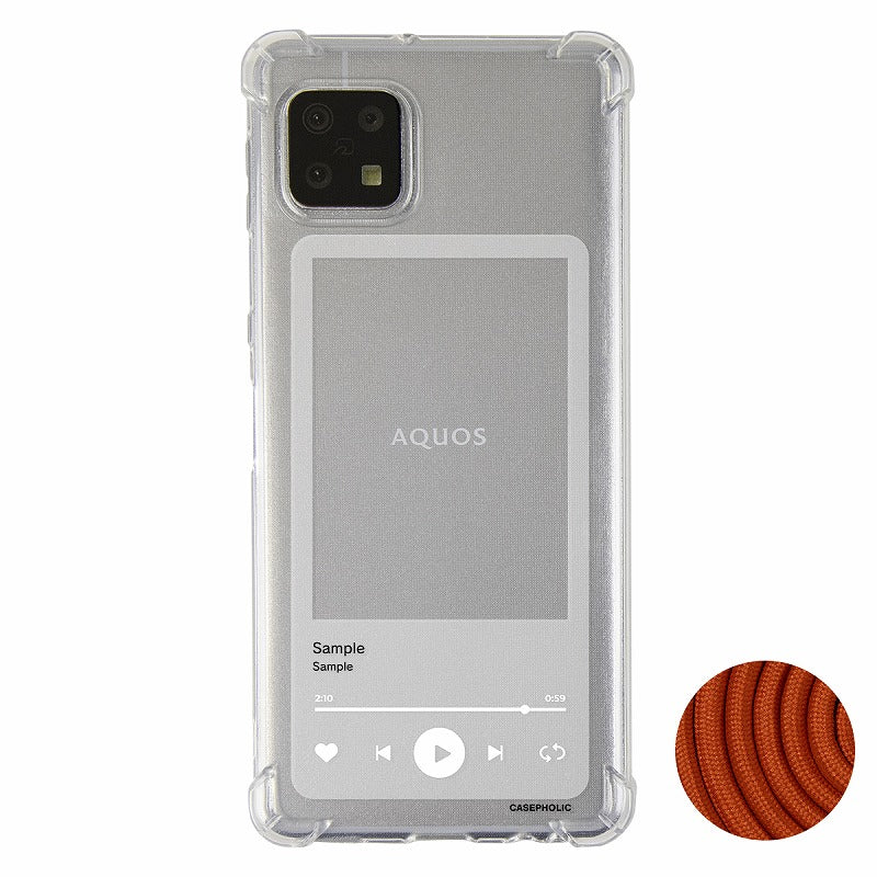 AQUOS スマホショルダー ケース