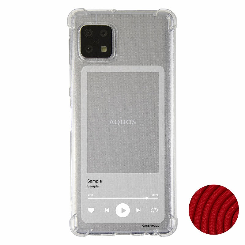 AQUOS スマホショルダー ケース