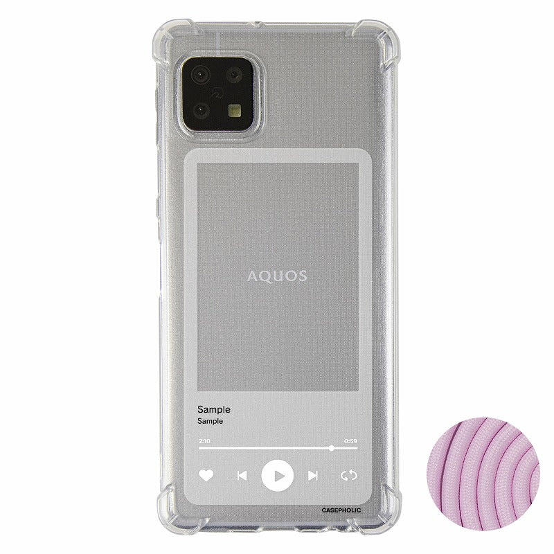 AQUOS スマホショルダー ケース