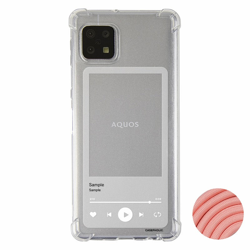 AQUOS スマホショルダー ケース