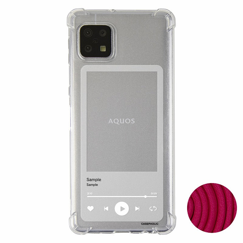 AQUOS スマホショルダー ケース