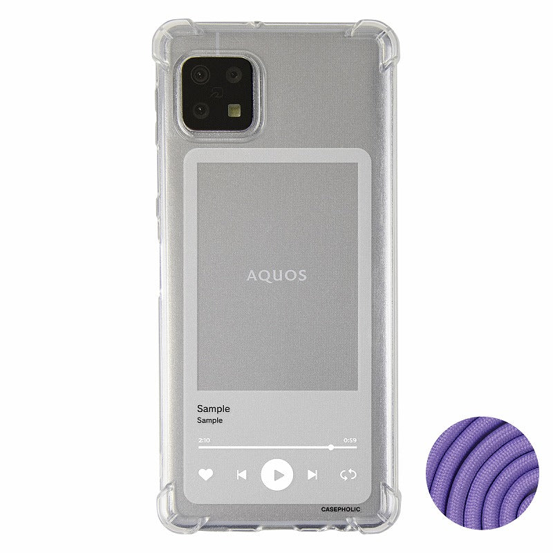 AQUOS スマホショルダー ケース