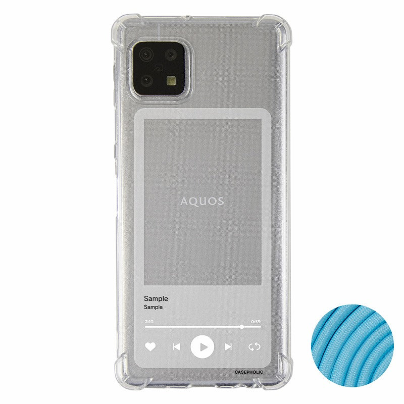 AQUOS スマホショルダー ケース