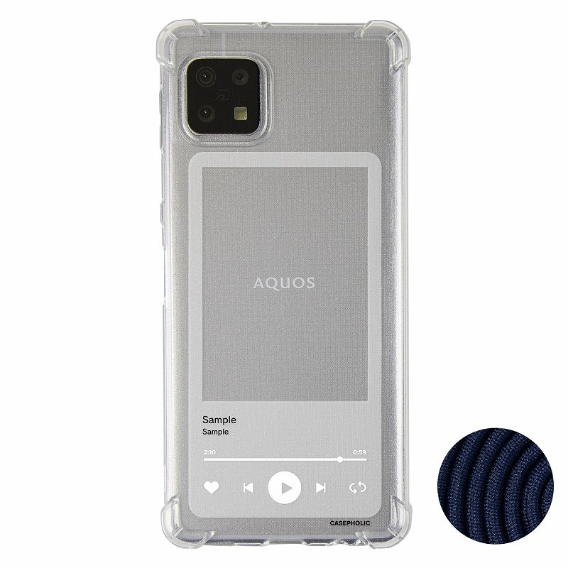 AQUOS スマホショルダー ケース