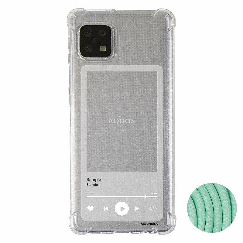 AQUOS スマホショルダー ケース