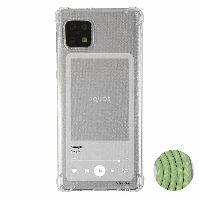 AQUOS スマホショルダー ケース