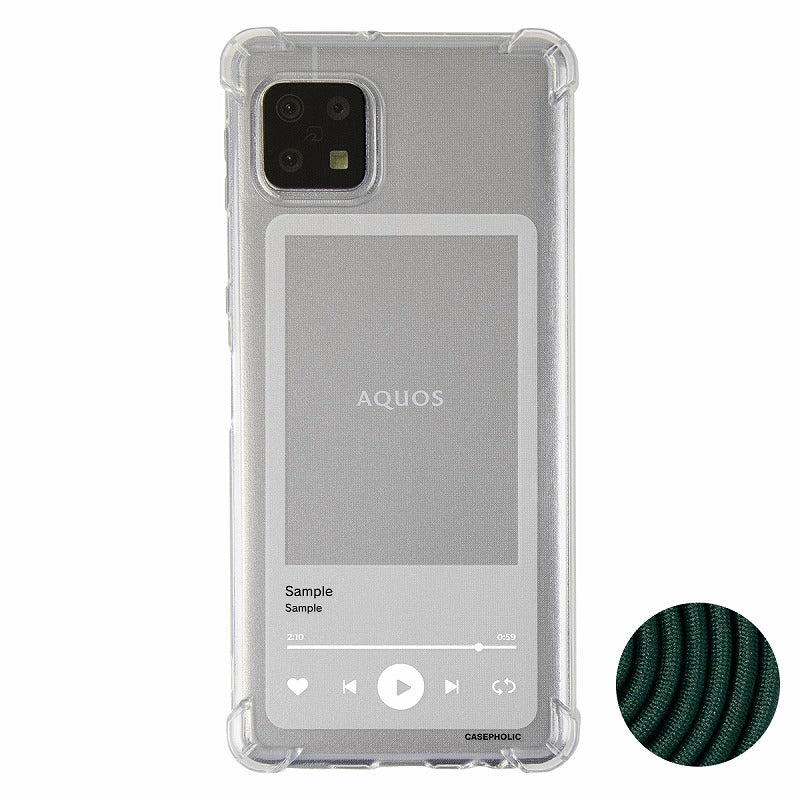 AQUOS スマホショルダー ケース
