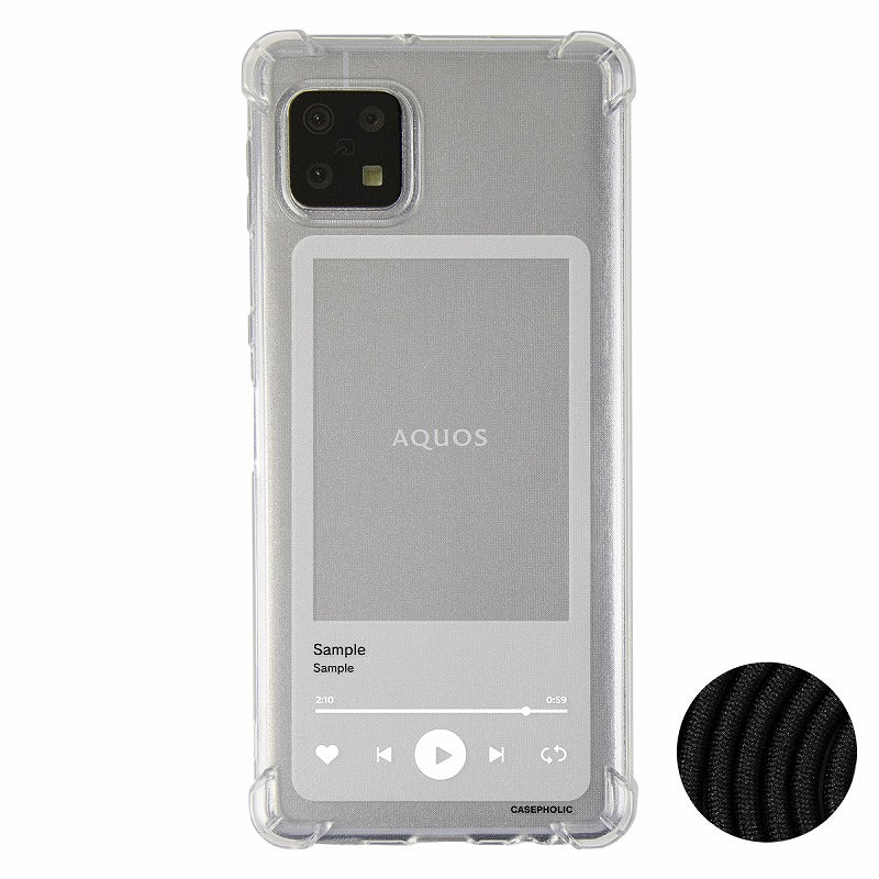 AQUOS スマホショルダー ケース