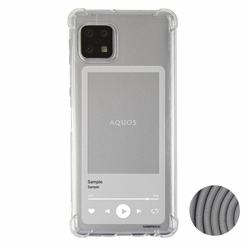 AQUOS スマホショルダー ケース