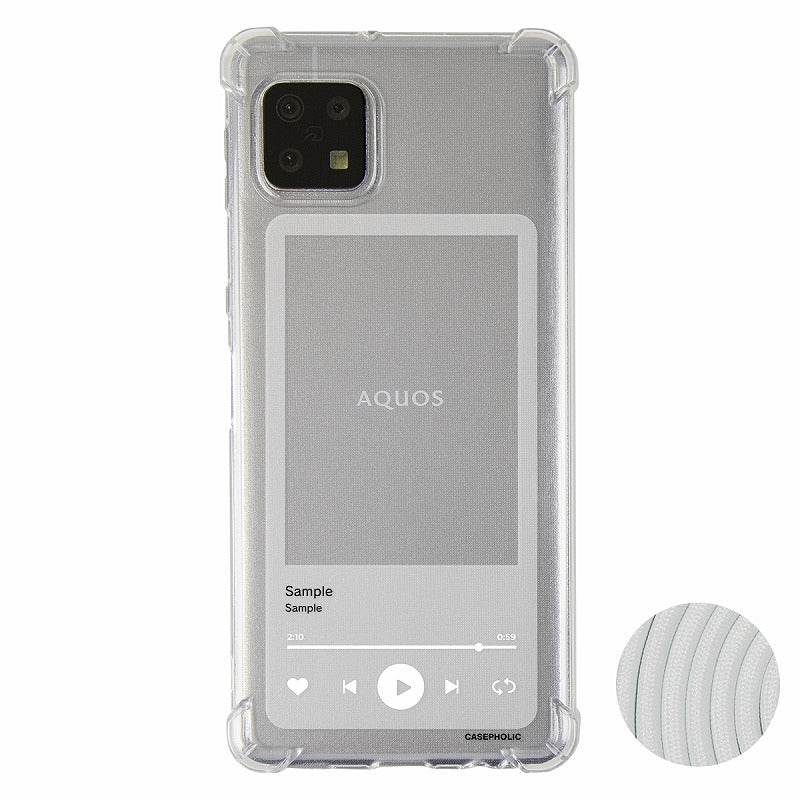 AQUOS スマホショルダー ケース