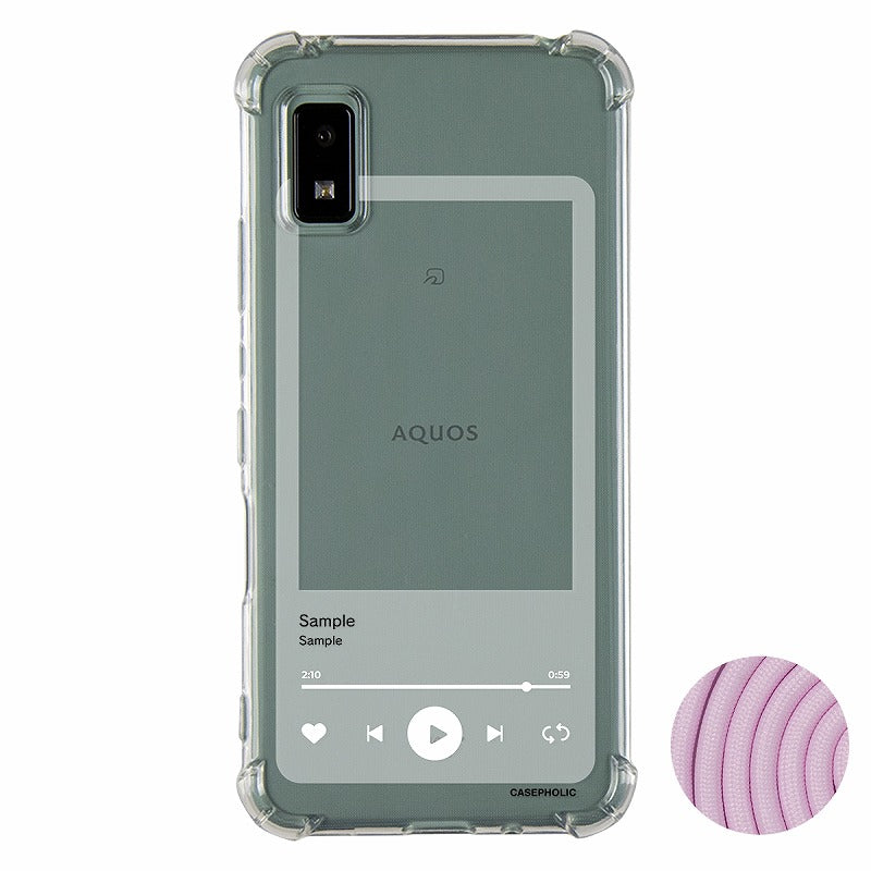 AQUOS スマホショルダー ケース