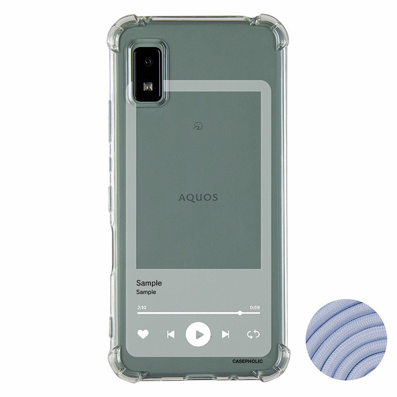 AQUOS スマホショルダー ケース