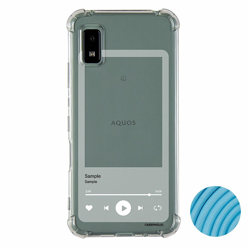 AQUOS スマホショルダー ケース