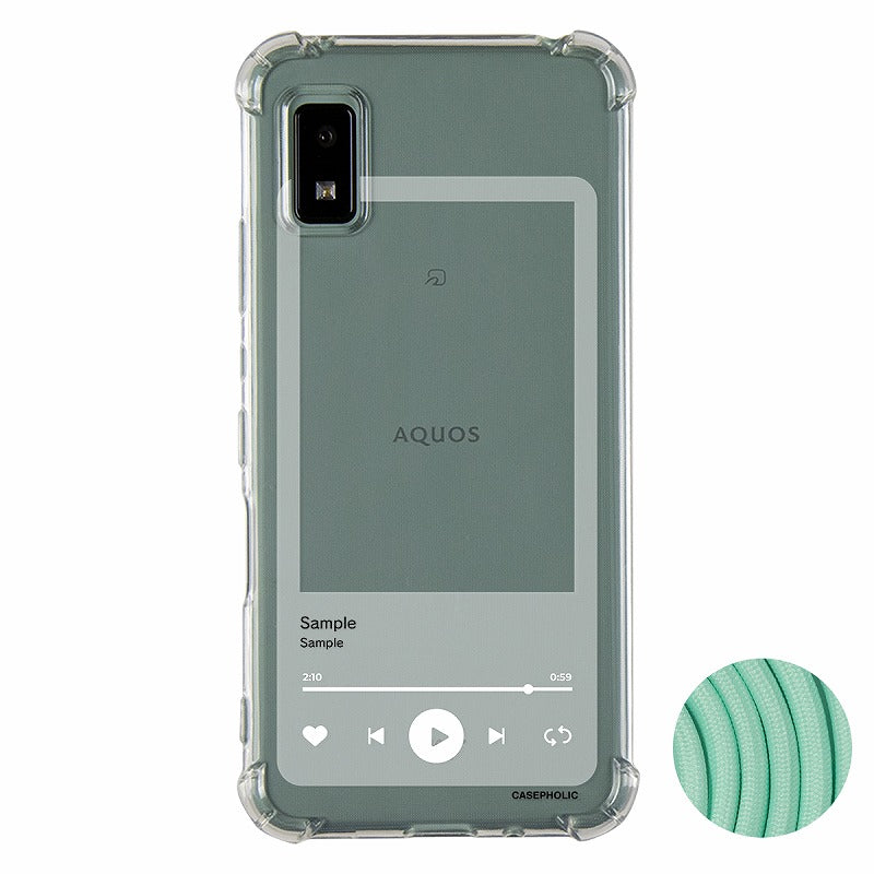 AQUOS スマホショルダー ケース