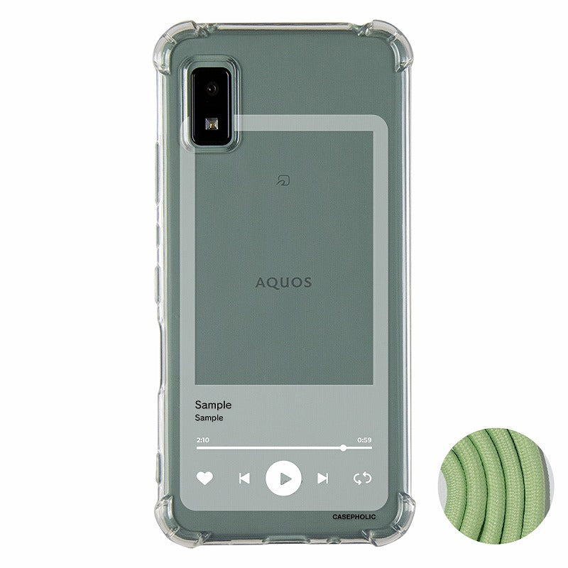 AQUOS スマホショルダー ケース
