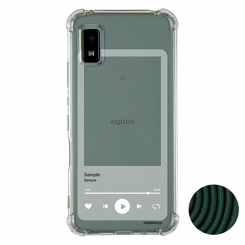 AQUOS スマホショルダー ケース