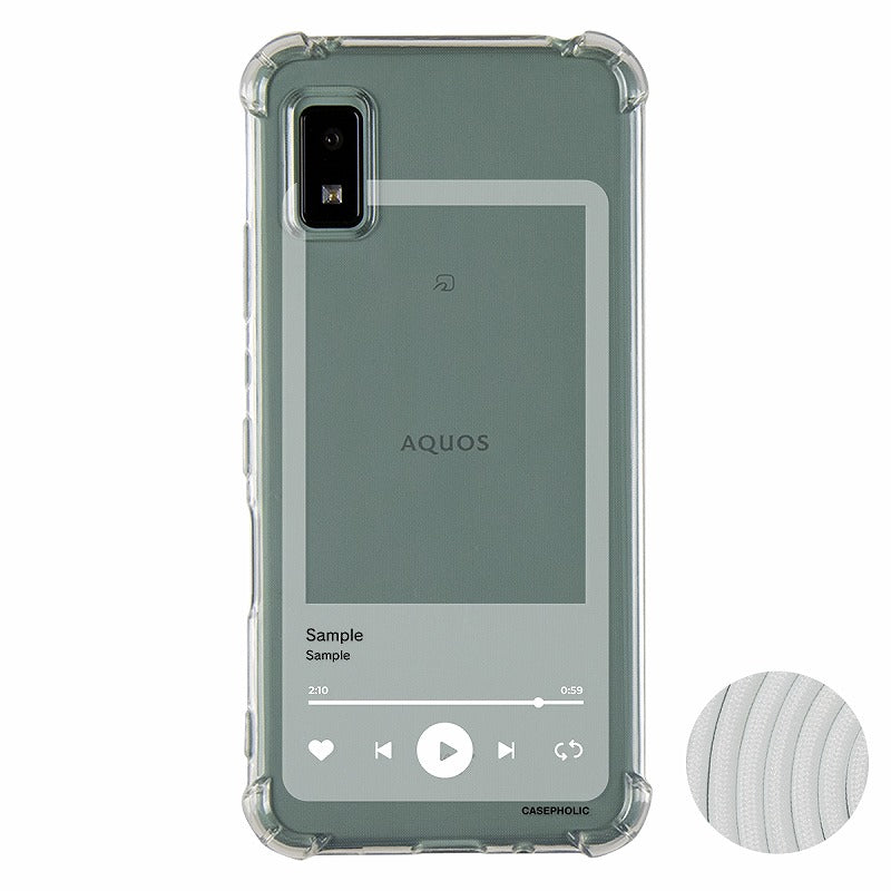 AQUOS スマホショルダー ケース