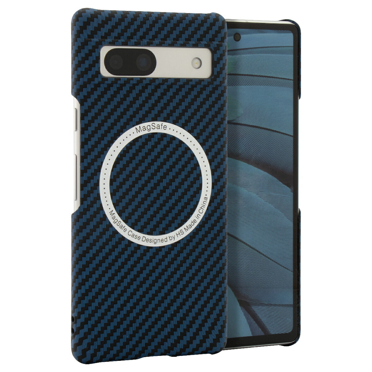 Google Pixel 7a MagSafe対応カーボンケース