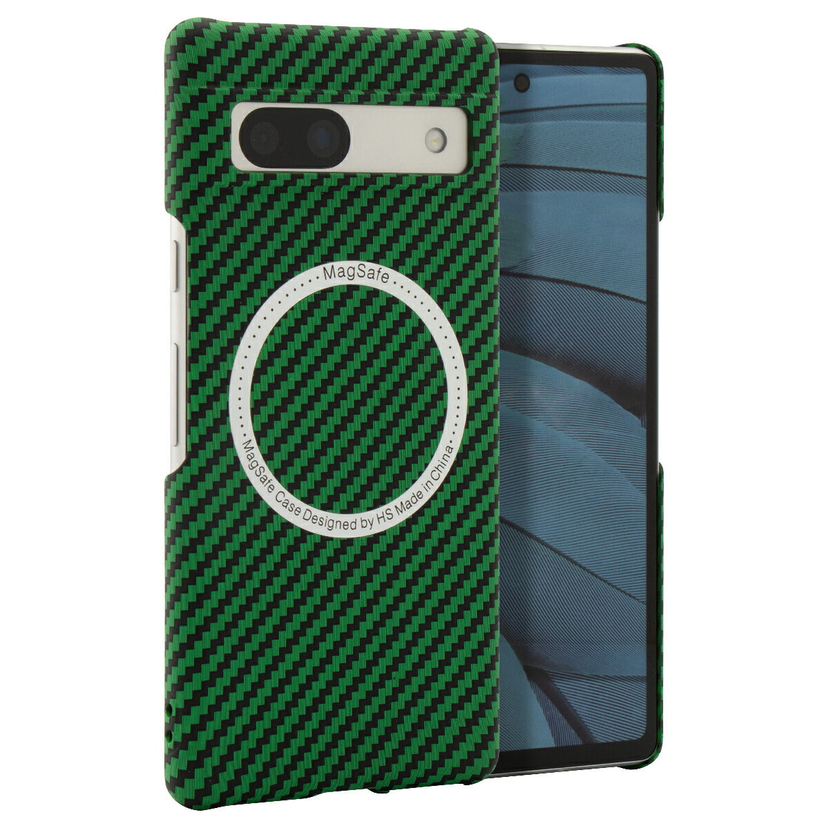 Google Pixel 7a MagSafe対応カーボンケース