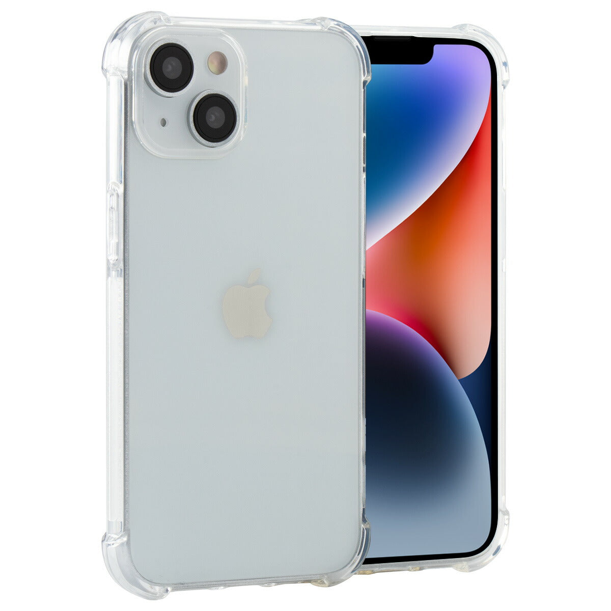 iPhone 15 耐衝撃 TPU クリアケース