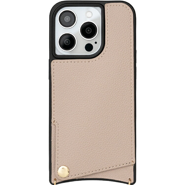 スマホショルダーケース iPhone ケース ショルダー付き 革