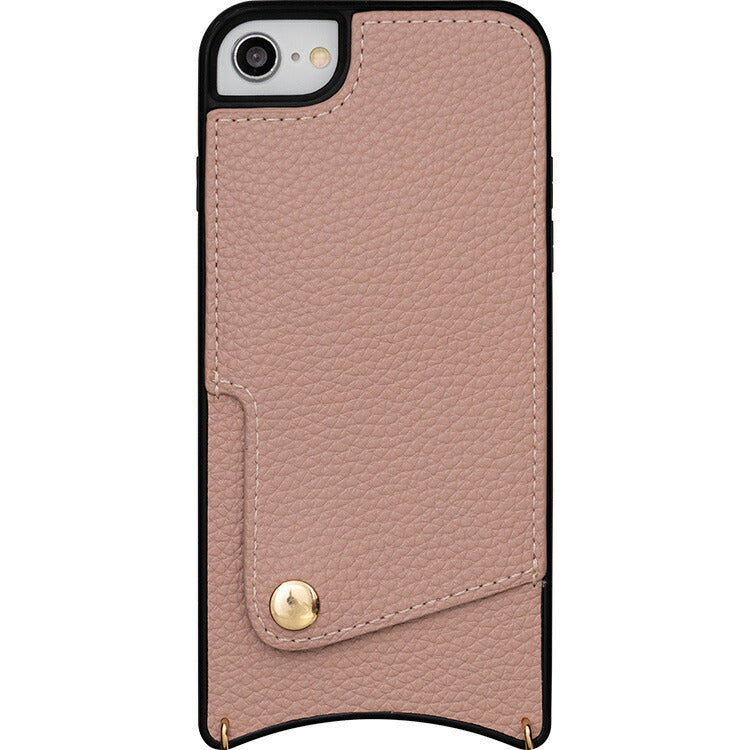 スマホショルダーケース iPhone ケース ショルダー付き 革