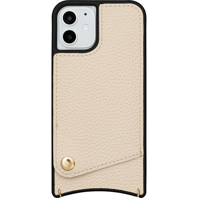 スマホショルダーケース iPhone ケース ショルダー付き 革