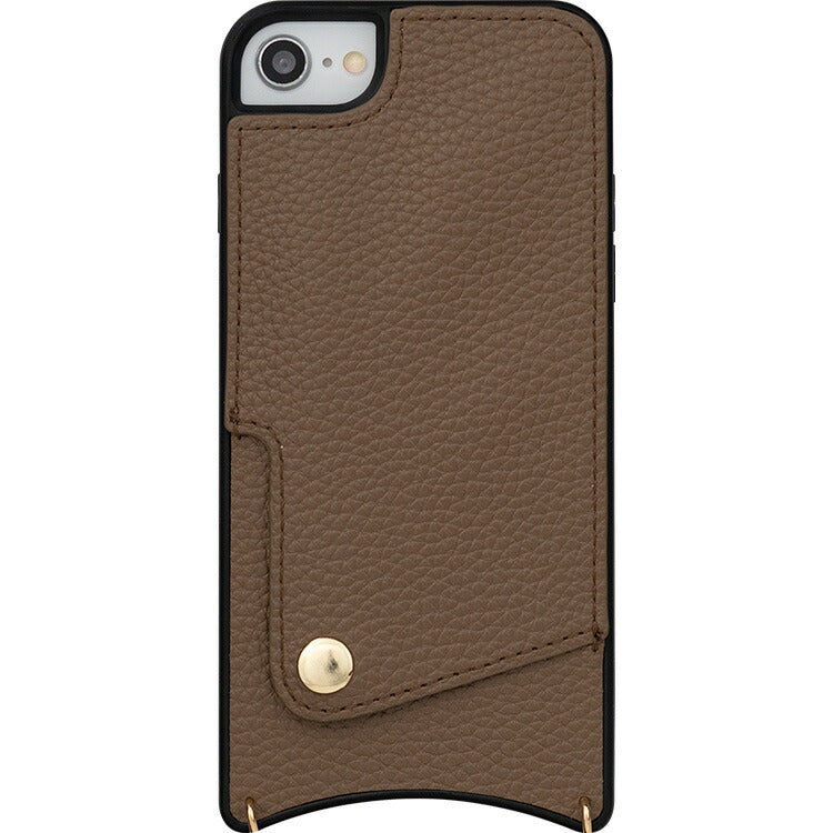 スマホショルダーケース iPhone ケース ショルダー付き 革