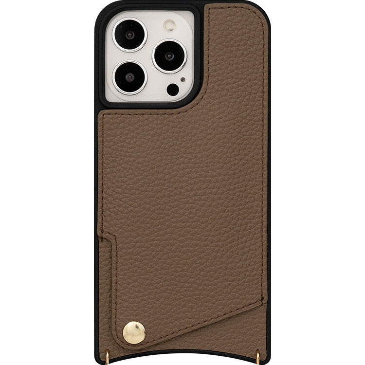 スマホショルダーケース iPhone ケース ショルダー付き 革