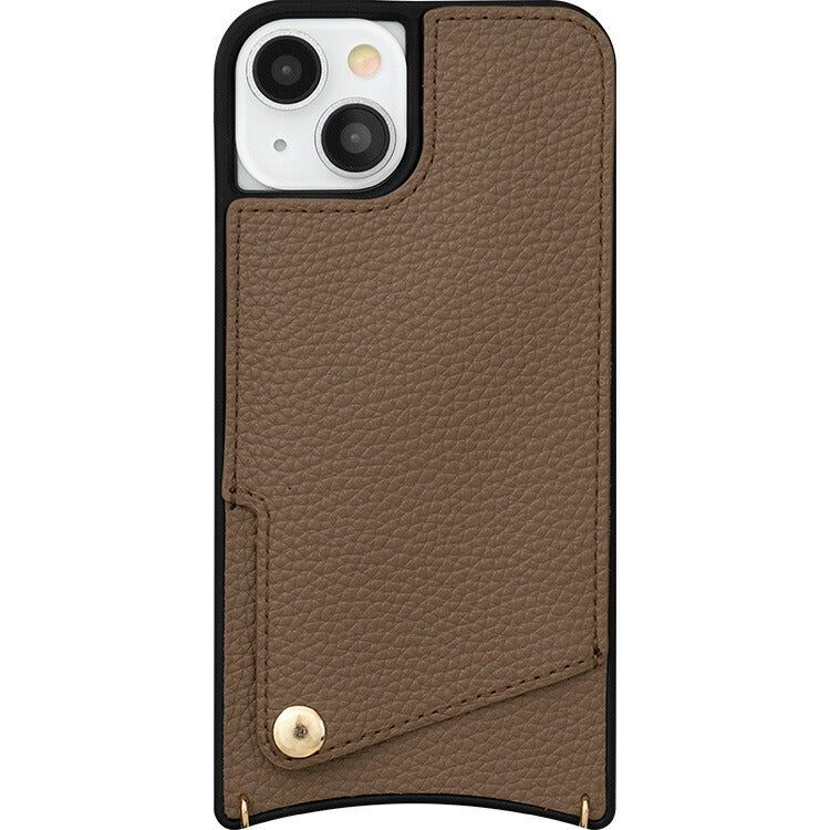 スマホショルダーケース iPhone ケース ショルダー付き 革