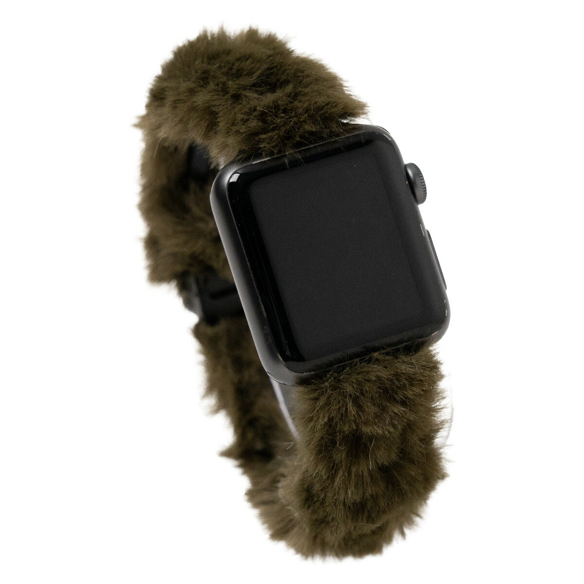 アップルウォッチ バンド レディース おしゃれ ファー 38mm-41mm