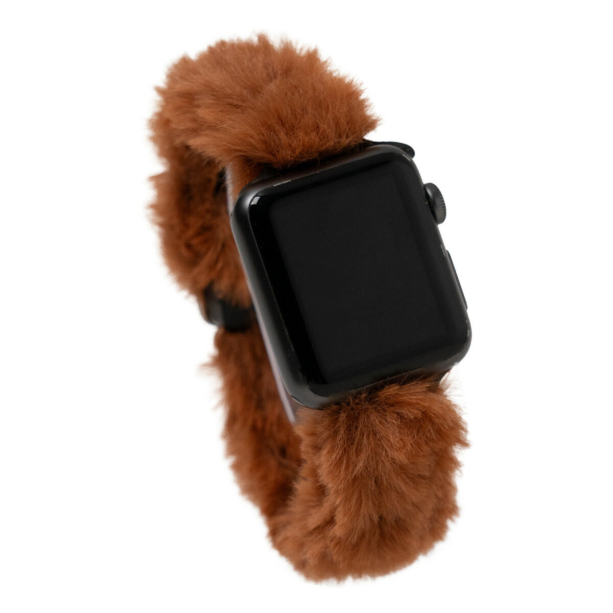 アップルウォッチ バンド レディース おしゃれ ファー 38mm-41mm