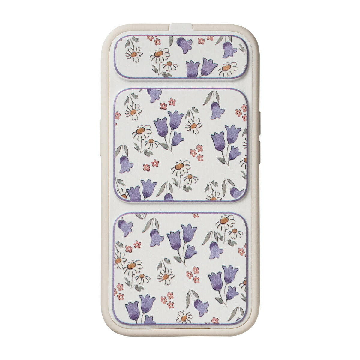 iPhone 15 ケース 花柄 スタンド カメラ保護
