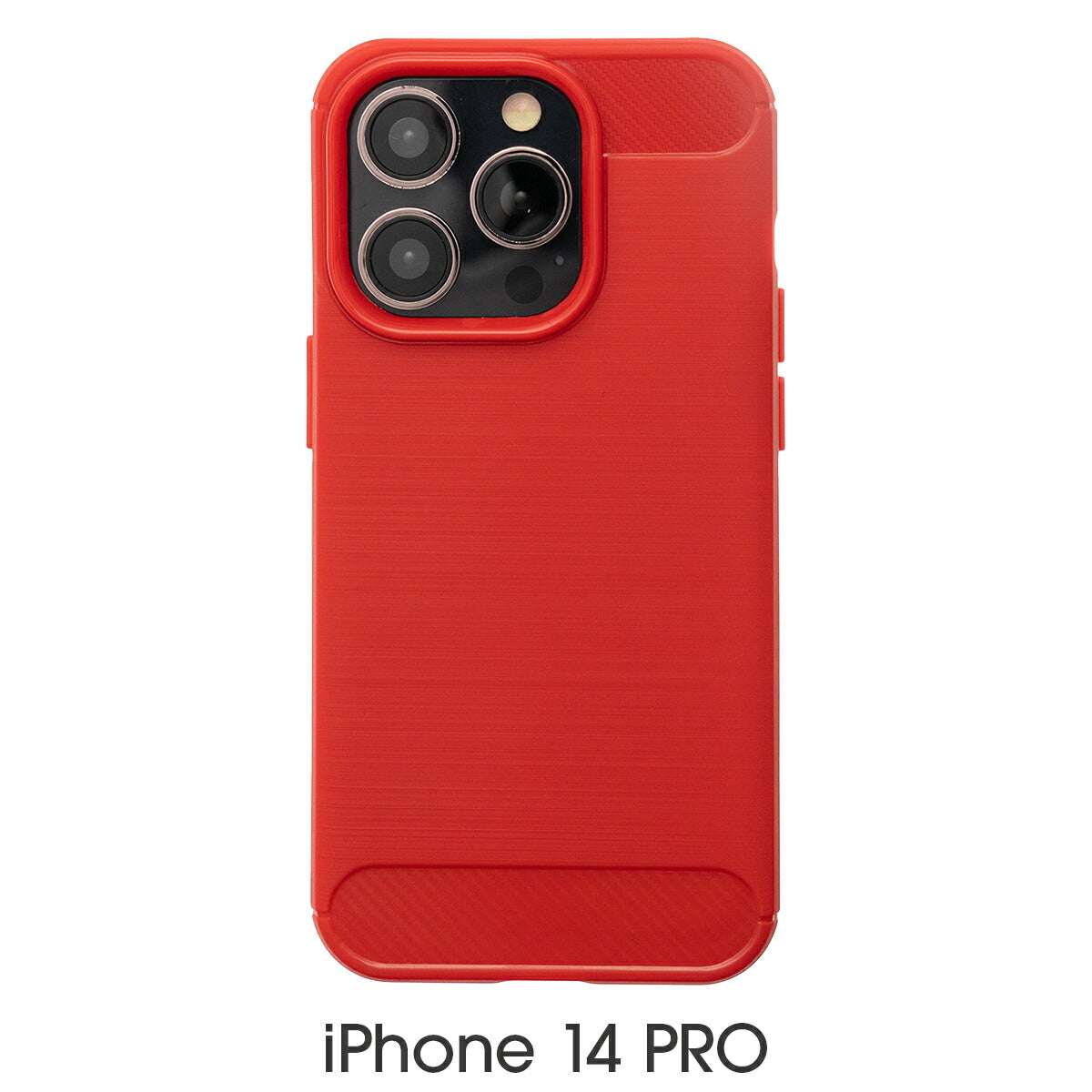 iPhone カーボン調TPUケース 耐衝撃 指紋防止