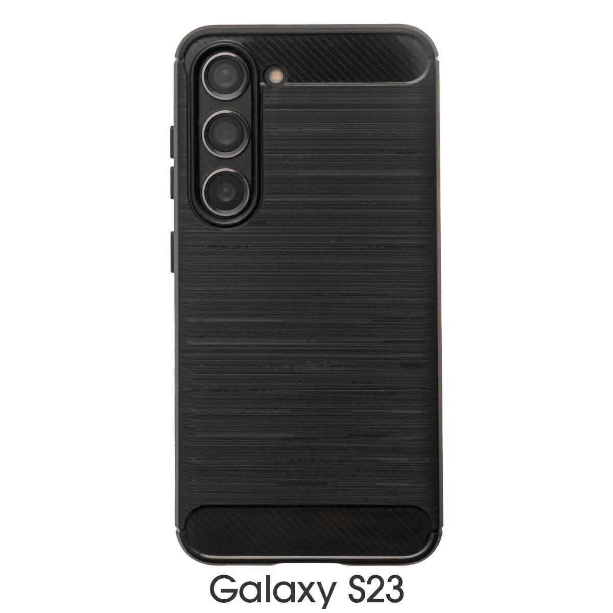 Galaxy S24/S23 カーボン調TPUケース