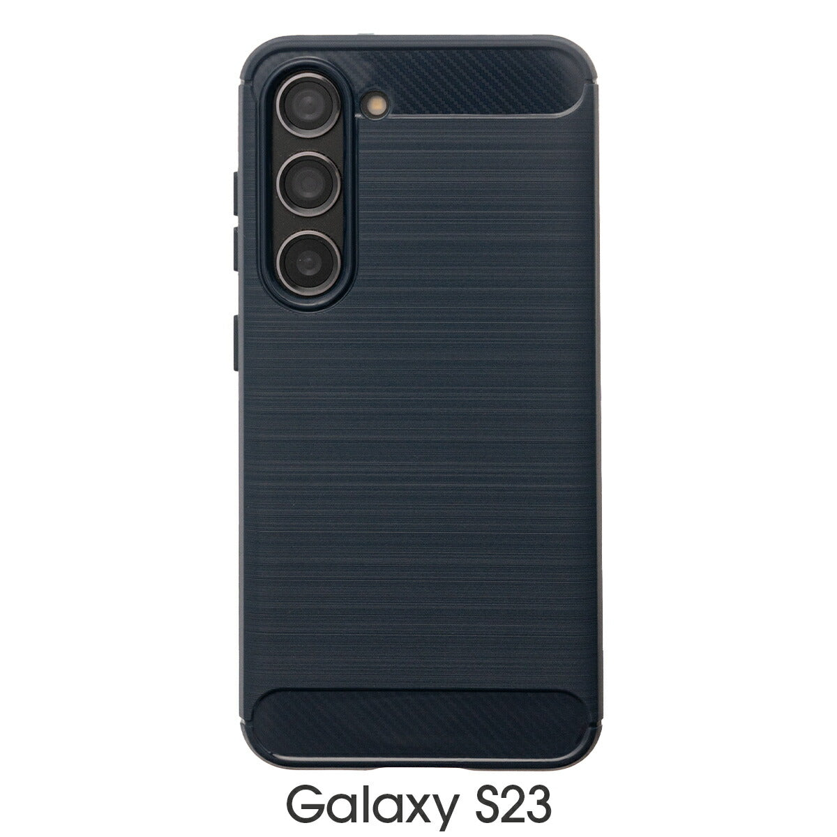 Galaxy S24/S23 カーボン調TPUケース
