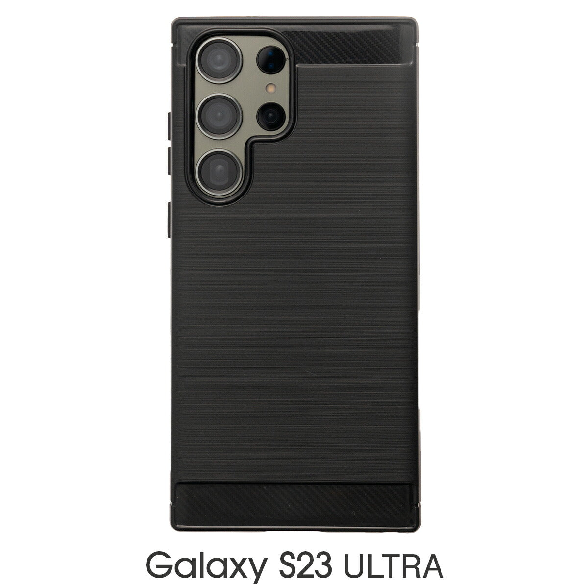 Galaxy S24/S23 カーボン調TPUケース