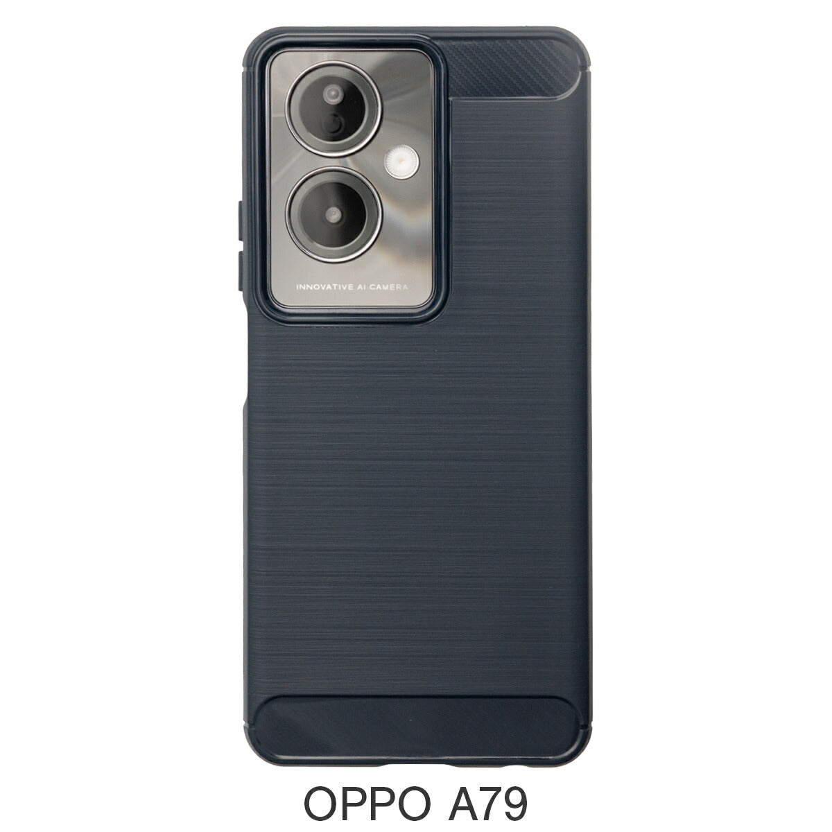 OPPO A79 カーボン調TPU耐衝撃ケース