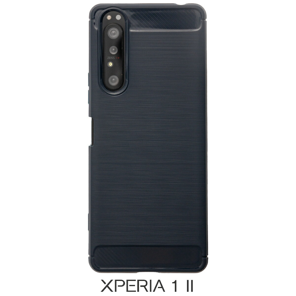 Xperia カーボン調 TPU ケース