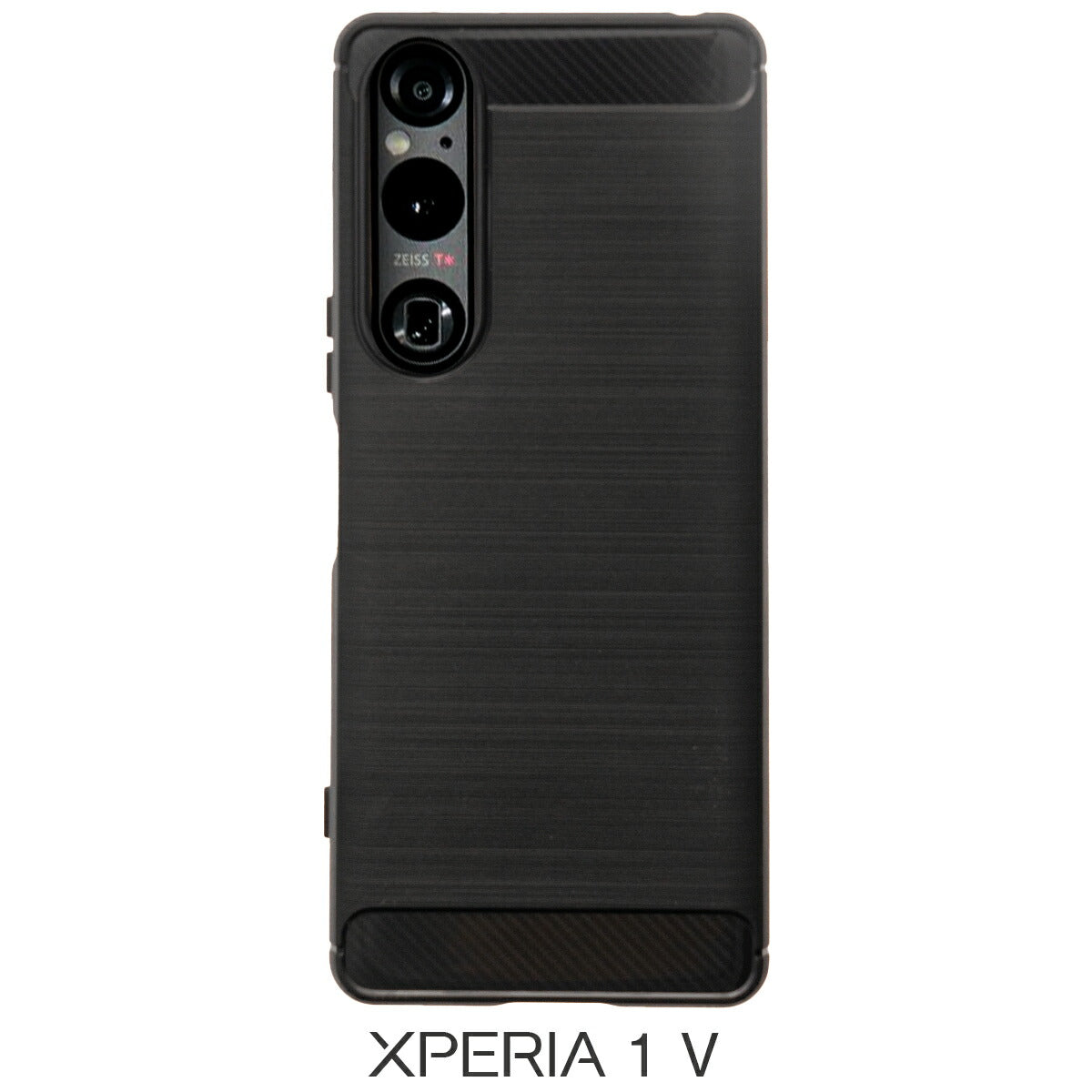 Xperia カーボン調 TPU ケース