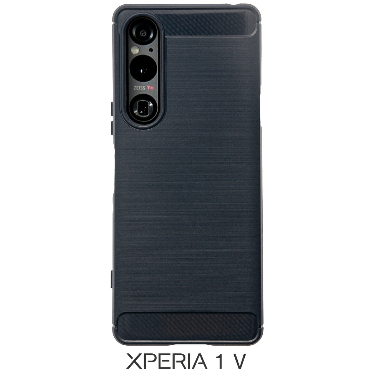 Xperia カーボン調 TPU ケース