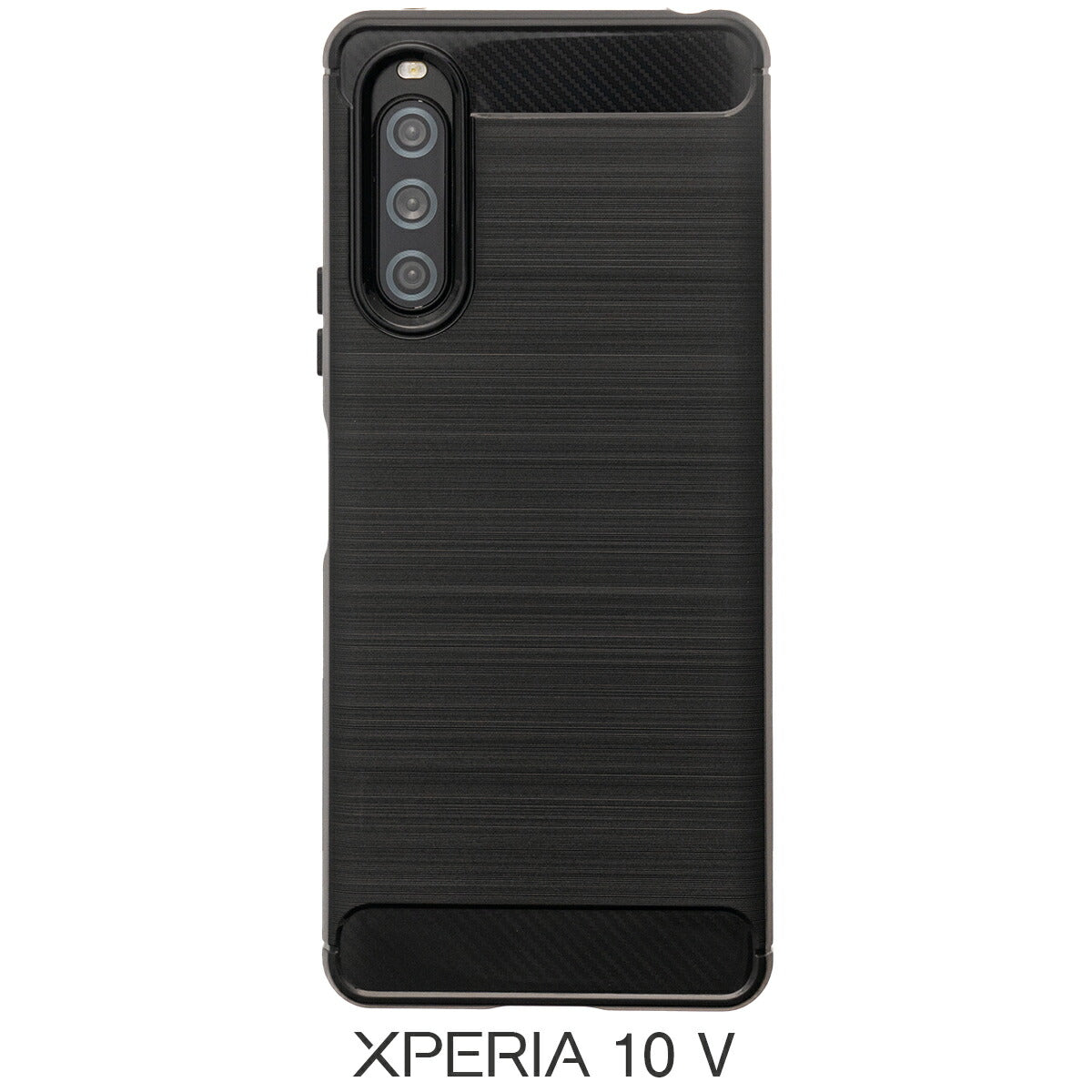 Xperia カーボン調 TPU ケース