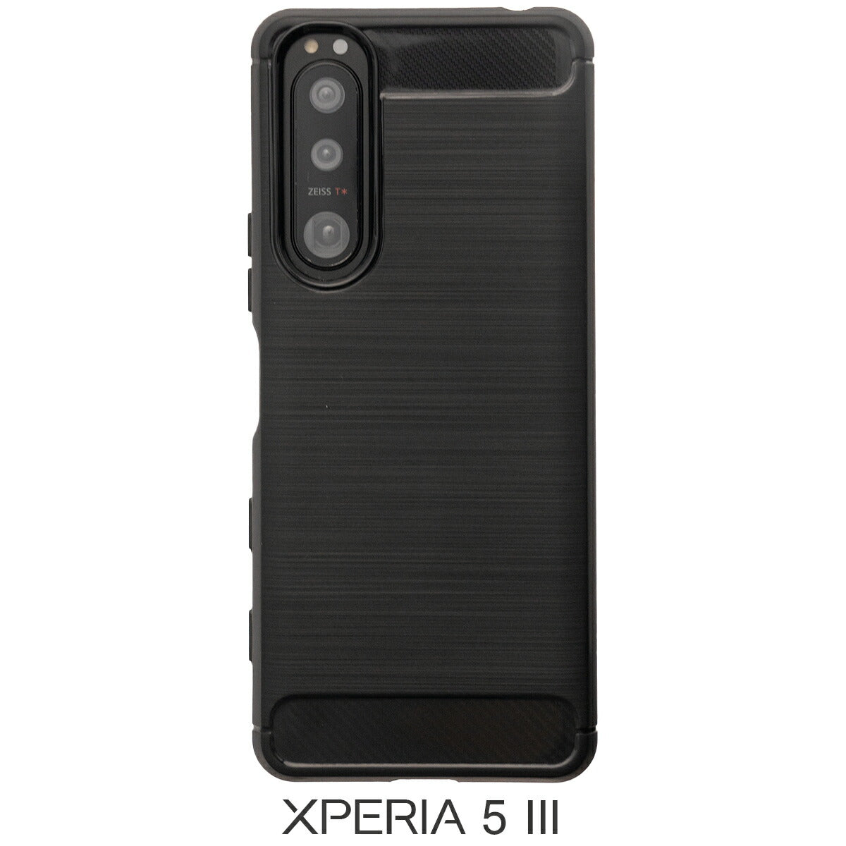 Xperia カーボン調 TPU ケース