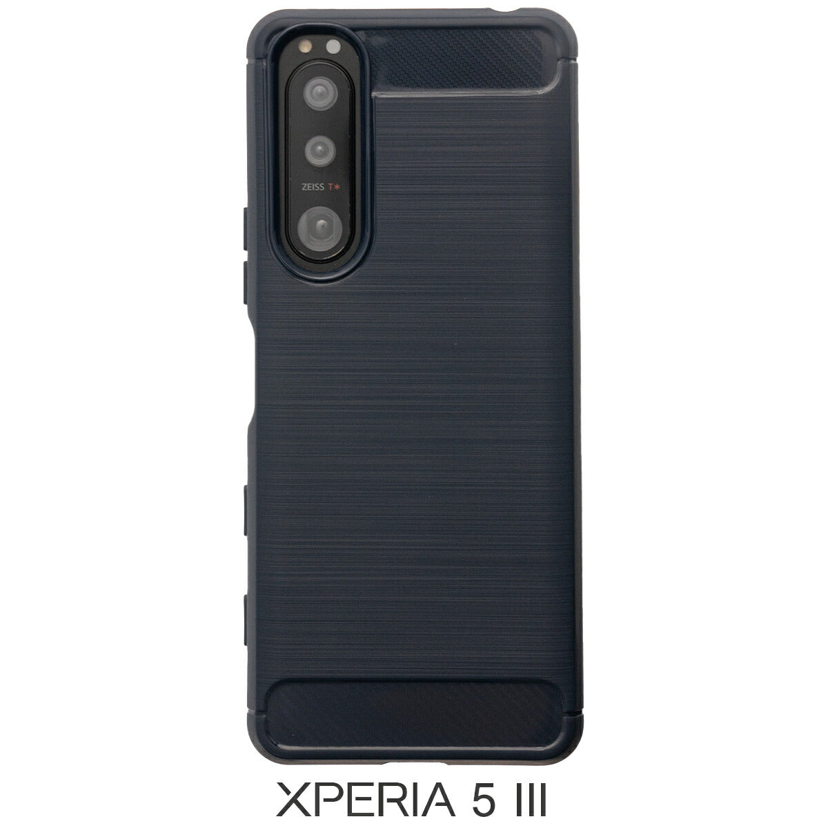Xperia カーボン調 TPU ケース