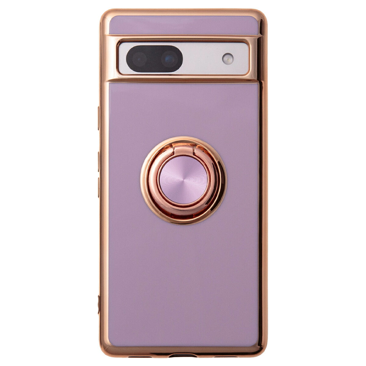 Google Pixel 8/8a/7a 対応 メタルリング付きケース